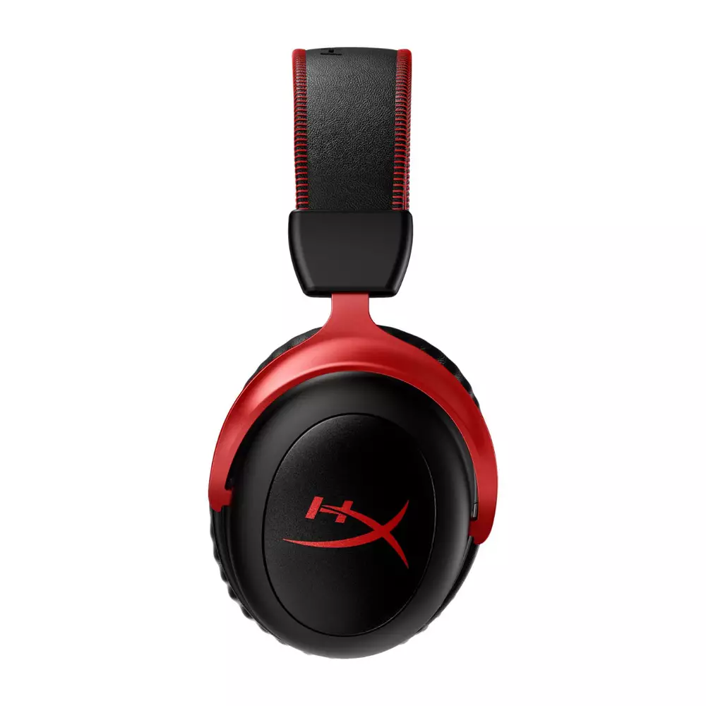 Геймърски безжични слушалки HyperX, Cloud II Wirelss Red, Микрофон, Черно/Червено