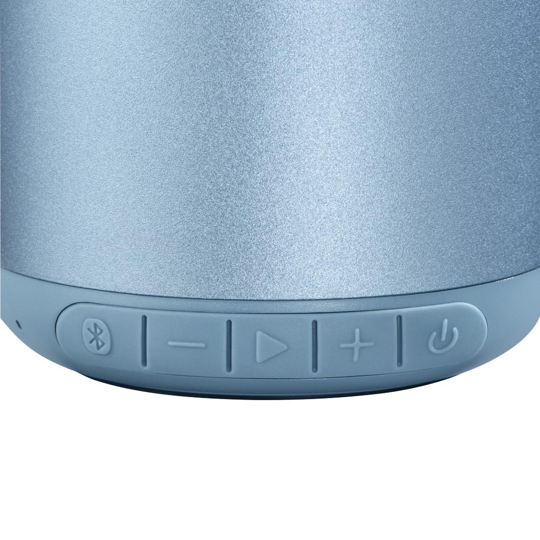 HAMA Drum 2.0 Wireless Smart Speaker, Bluetooth, 3.5mm Jack, 3.5W, Light Blue