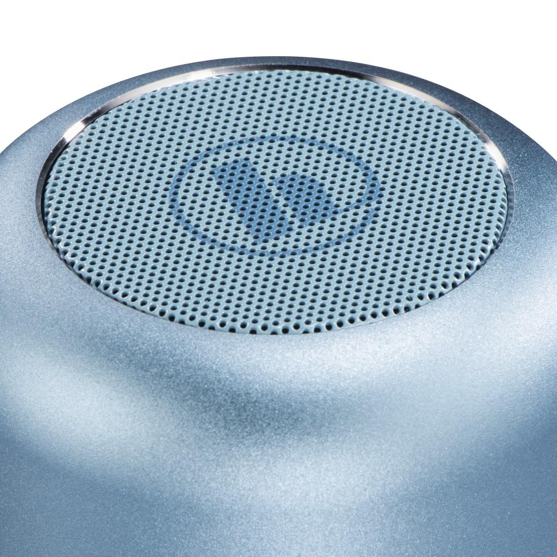 HAMA Drum 2.0 Wireless Smart Speaker, Bluetooth, 3.5mm Jack, 3.5W, Light Blue