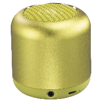 Безжична смарт тонколона HAMA Drum 2.0, Bluetooth, 3.5mm жак, 3.5W, Жълто-зелен