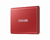 Външен диск SSD Samsung Portable T7 500GB Red - MU-PC500R/WW