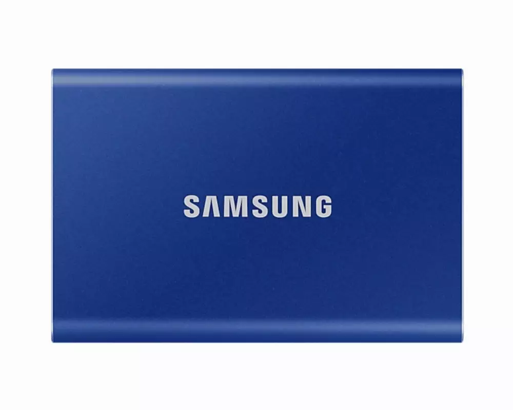 Външен диск SSD Samsung Portable T7 500GB Blue - MU-PC500H/WW
