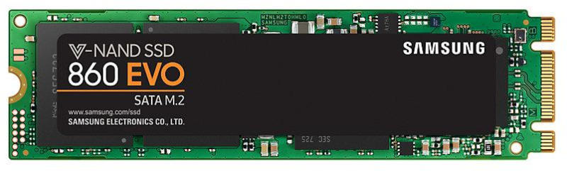 Диск SSD SAMSUNG 860 EVO 1TB M.2 2280 SATAIII 6GB/s - MZ-N6E1T0BW
