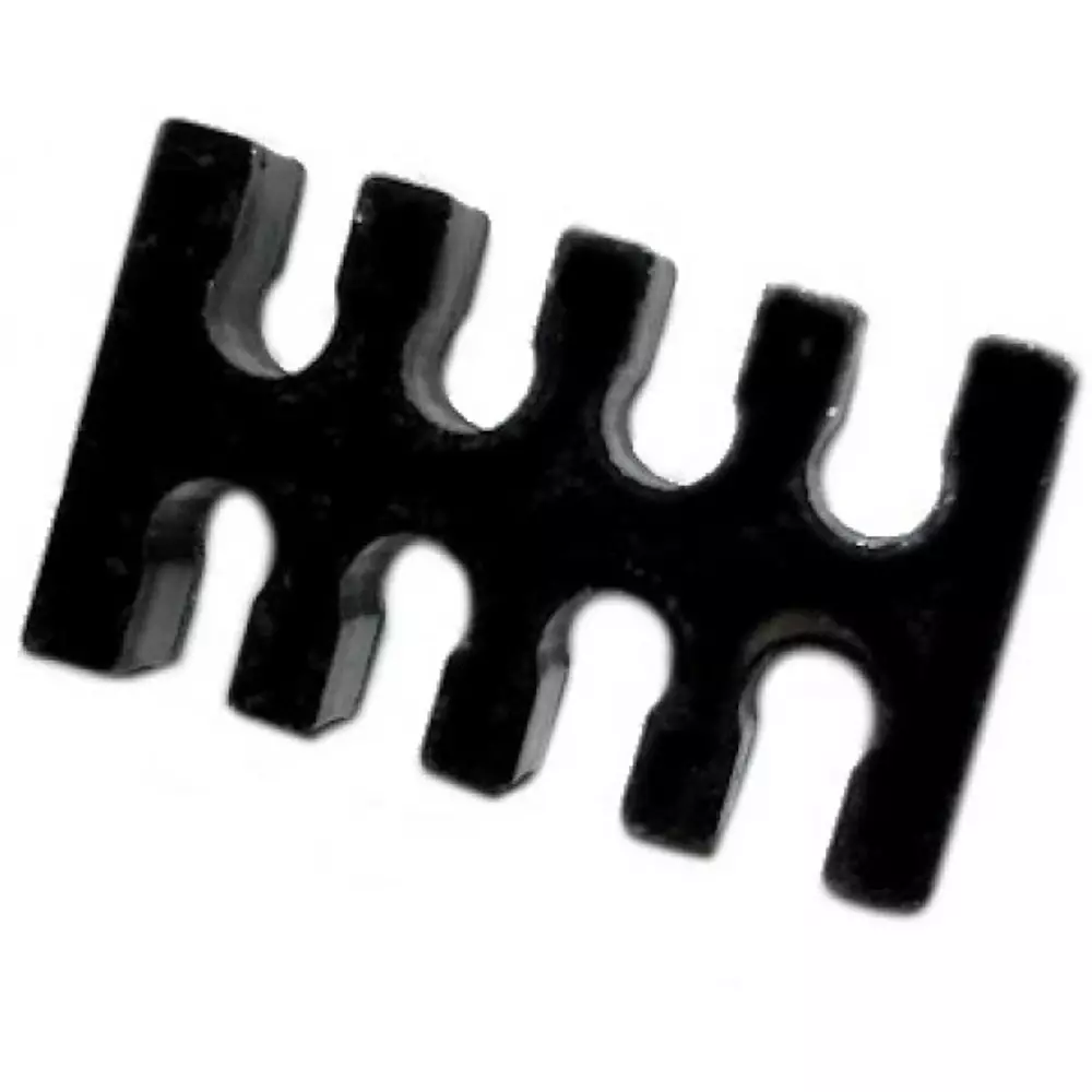 Гребен за оплетен кабел GELID 8pin acrylic cable holder black - PL-ATXCM-8P-02