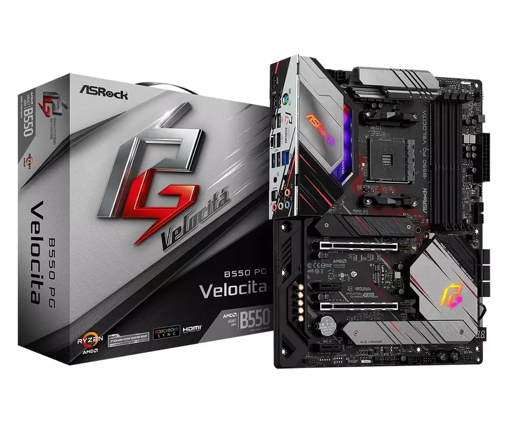 Дънна платка ASROCK B550 PG Velocita