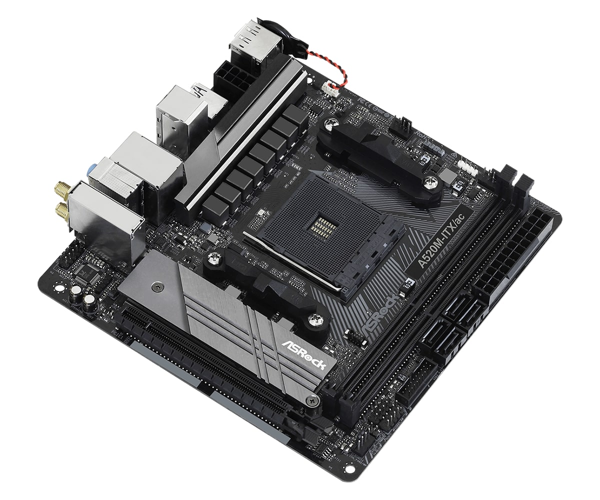 Placa base ASROCK A520M-ITX/AC