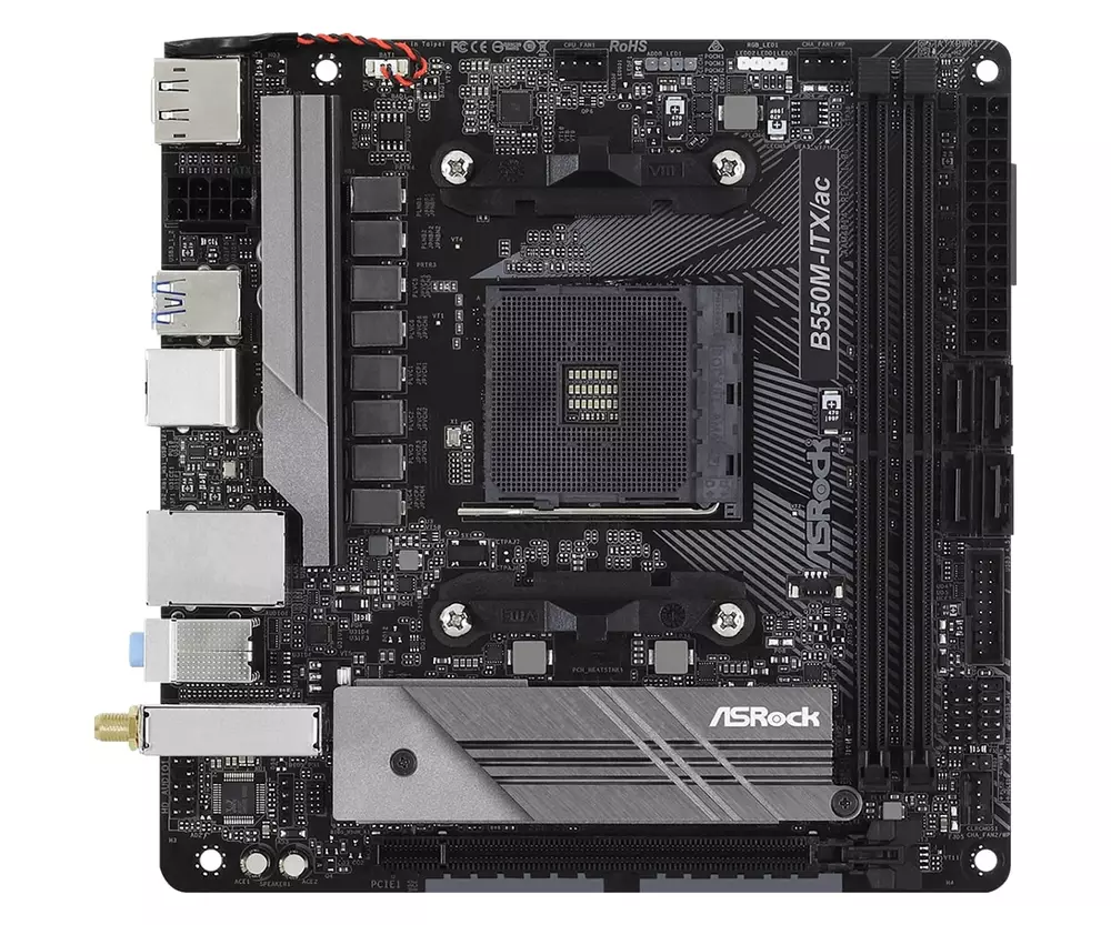 ASROCK B550M-ITX/AC Motherboard