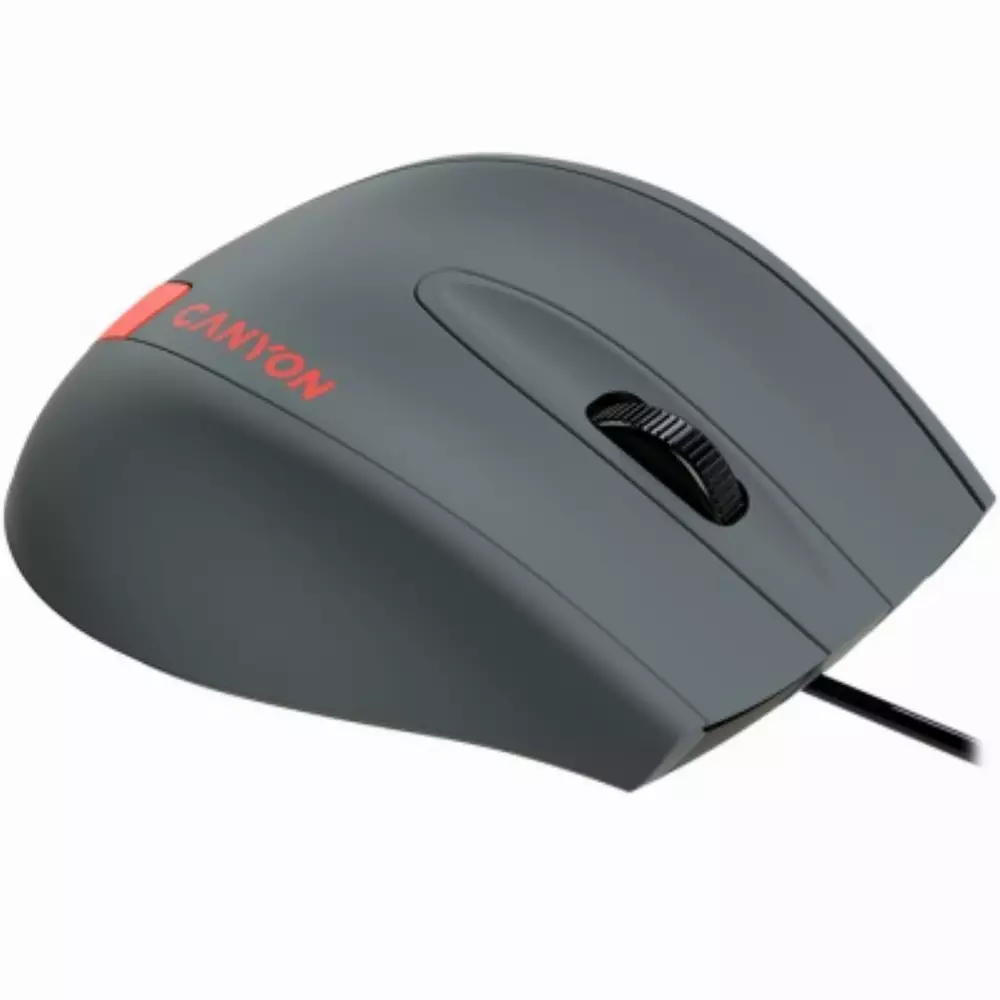 Мишка Canyon M-05 CNE-CMS11DG Optical Wired Mouse Grey
