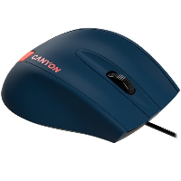 Мишка CANYON M-11 CNE-CMS11BR Optical Wired Mouse Blue
