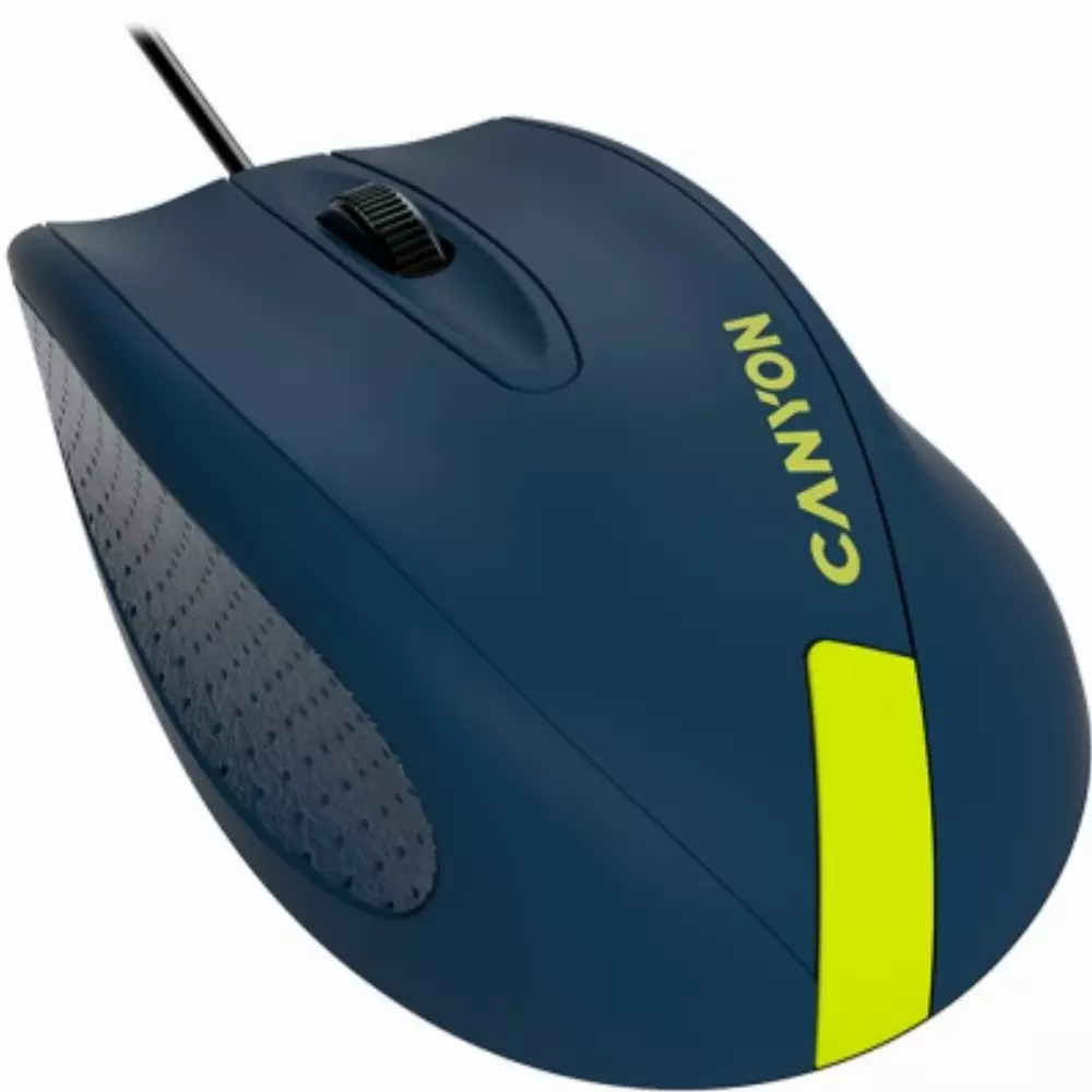 Мишка CANYON M-11 CNE-CMS11BY Optical Wired Mouse Blue/Yellow