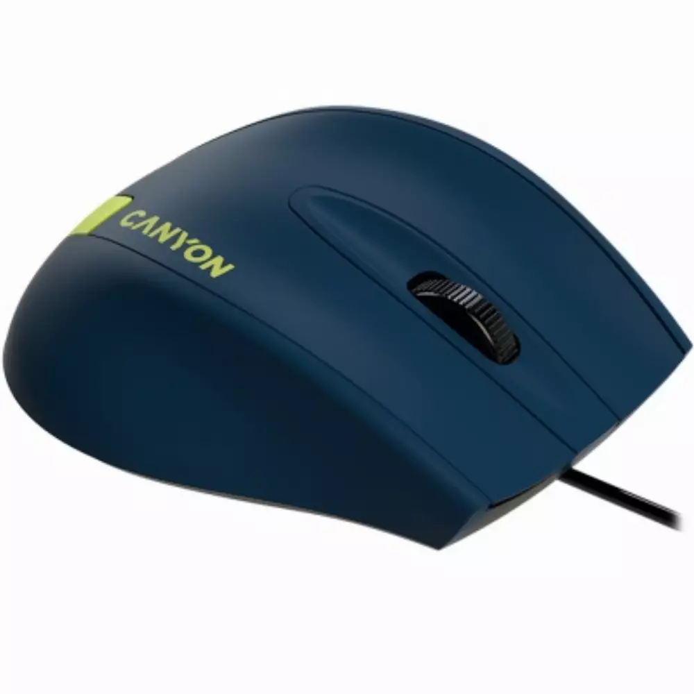 Мишка CANYON M-11 CNE-CMS11BY Optical Wired Mouse Blue/Yellow