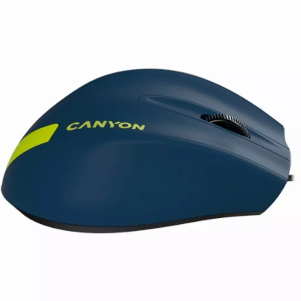Мишка CANYON M-11 CNE-CMS11BY Optical Wired Mouse Blue/Yellow