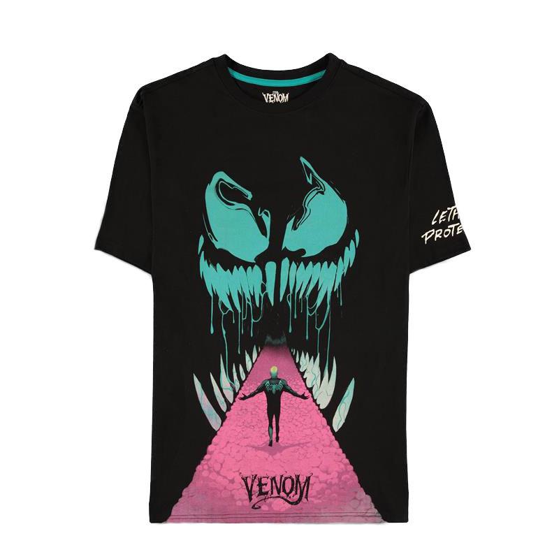 Тениска Bioworld Difuzed Marvel: Venom, Lethal Protector Black, Мъжка, L