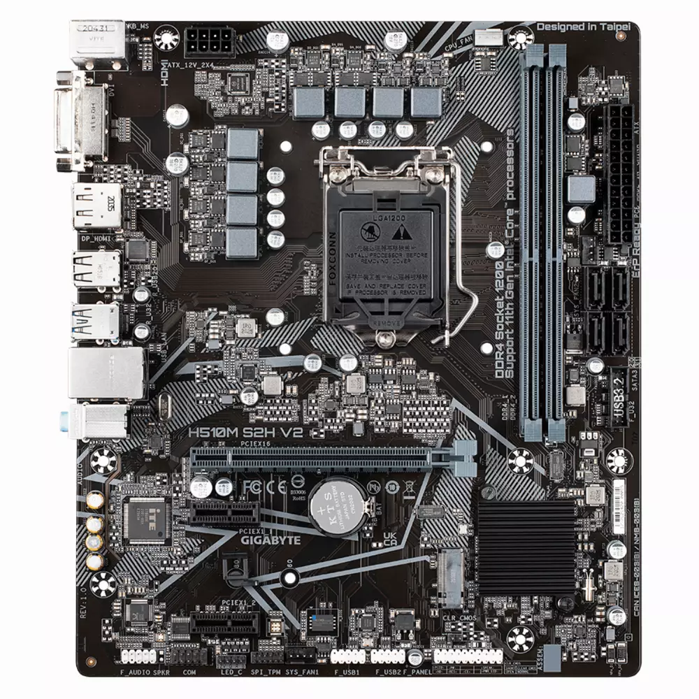Дънна платка GIGABYTE H510M-S2H