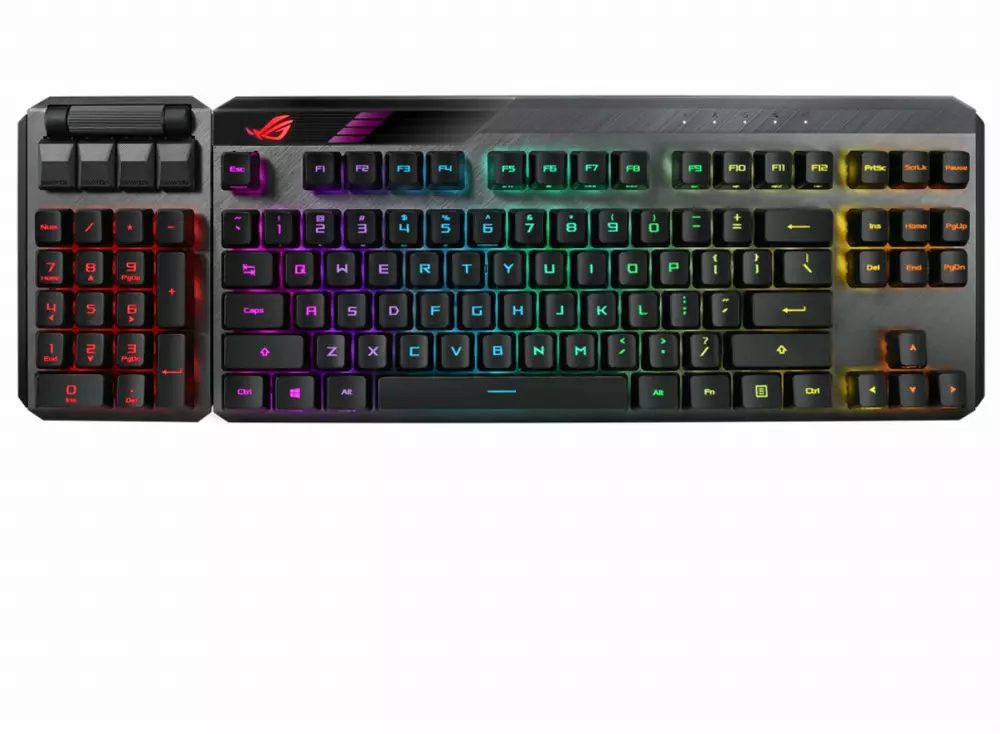 Геймърска Механична Клавиатура ASUS ROG Claymore II ROG RX RED