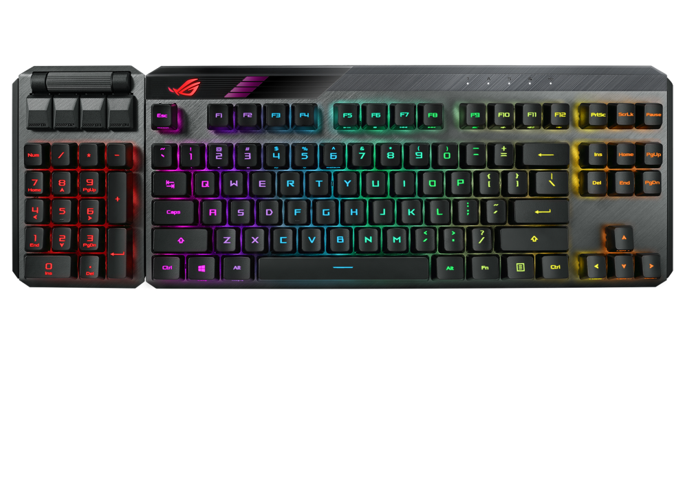 Геймърска Механична Клавиатура ASUS ROG Claymore II ROG RX RED