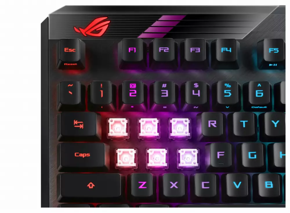 Геймърска Механична Клавиатура ASUS ROG Claymore II ROG RX RED