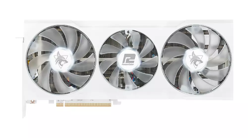 Видео карта PowerColor Hellhound Spectral White AMD Radeon RX 6700 XT 12GB