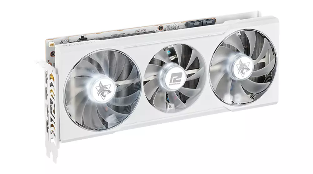 Видео карта PowerColor Hellhound Spectral White AMD Radeon RX 6700 XT 12GB