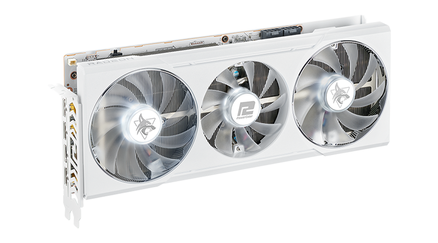 Видео карта PowerColor Hellhound Spectral White AMD Radeon RX 6700 XT 12GB