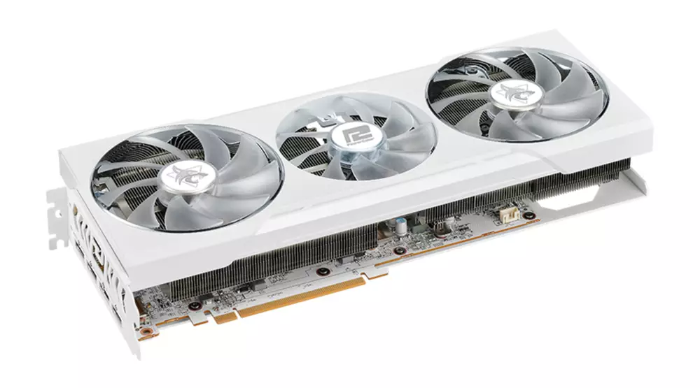 Видео карта PowerColor Hellhound Spectral White AMD Radeon RX 6700 XT 12GB