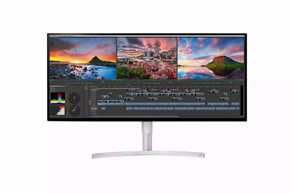 Монитор LG 34" 34WK95U-W, 5K2K Nano IPS, HDR 600, DCI-P3 98%, Thunderbolt 3