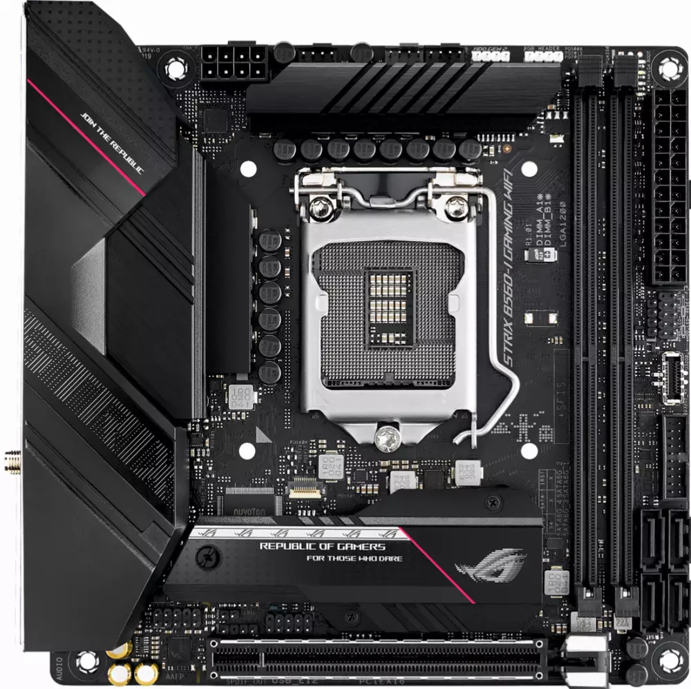 Дънна платка ASUS ROG STRIX B560-I GAMING WIFI