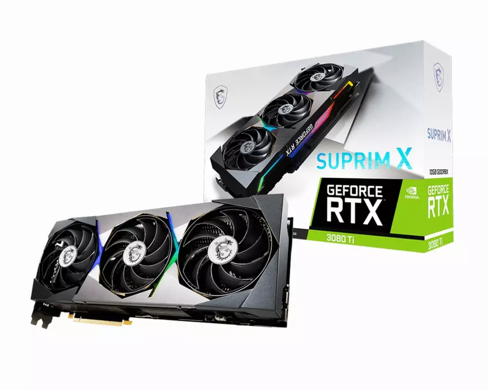 Видео карта MSI GeForce RTX 3080 Ti SUPRIM X 12G