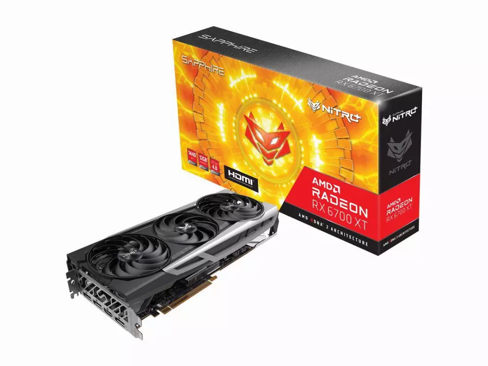 Видео карта Sapphire Radeon RX 6700 XT Nitro+ 12GB - 11306-01-20G