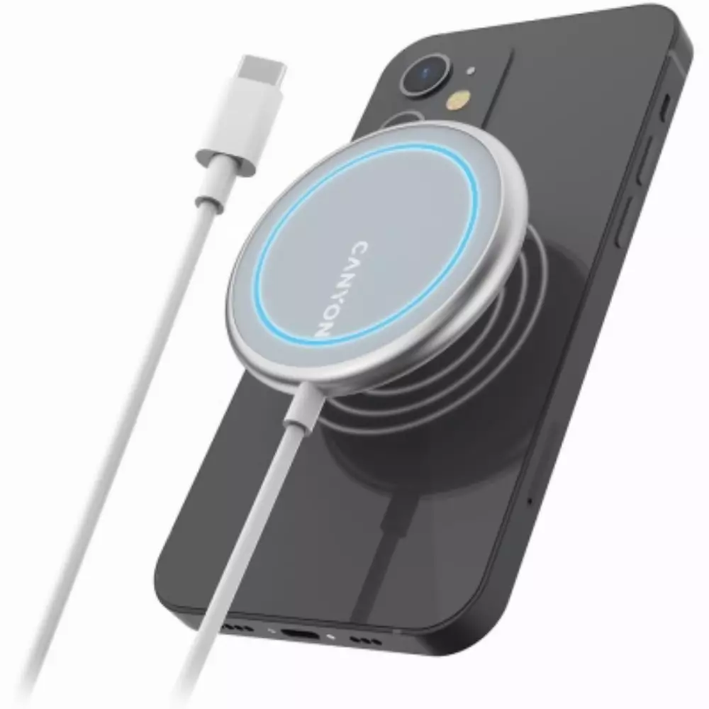 Безжично зарядно за телефон CANYON Wireless Charger CNS-WCS100