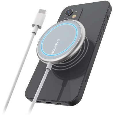 Безжично зарядно за телефон CANYON Wireless Charger CNS-WCS100