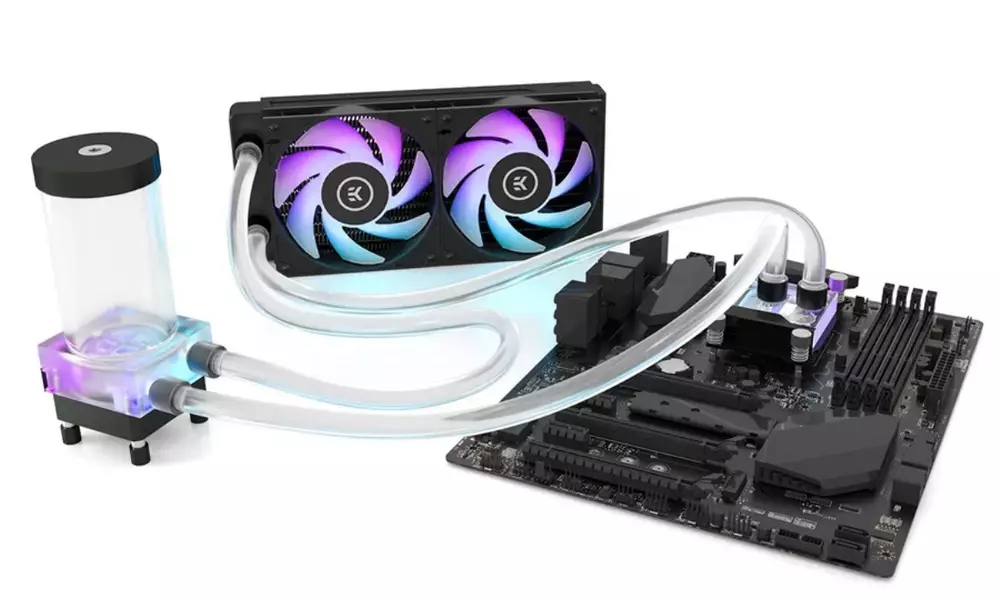 Комплект за водно охлаждане EK-Classic Kit S240 D-RGB - Black Nickel Edition