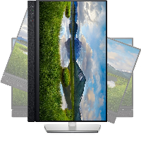 Монитор DELL 23.8" C2422HE-14 Video Conferencing, IPS FHD 1920x1080, 60Hz, 6ms, USB-C, Speakers and Webcam
