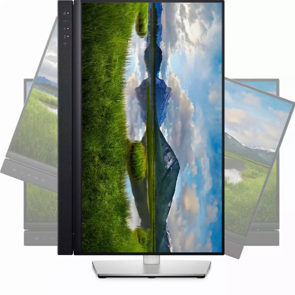 Οθόνη DELL 23.8" C2422HE-14 Video Conferencing, IPS FHD 1920x1080, 60Hz, 6ms, USB-C, Ηχεία και Webcam