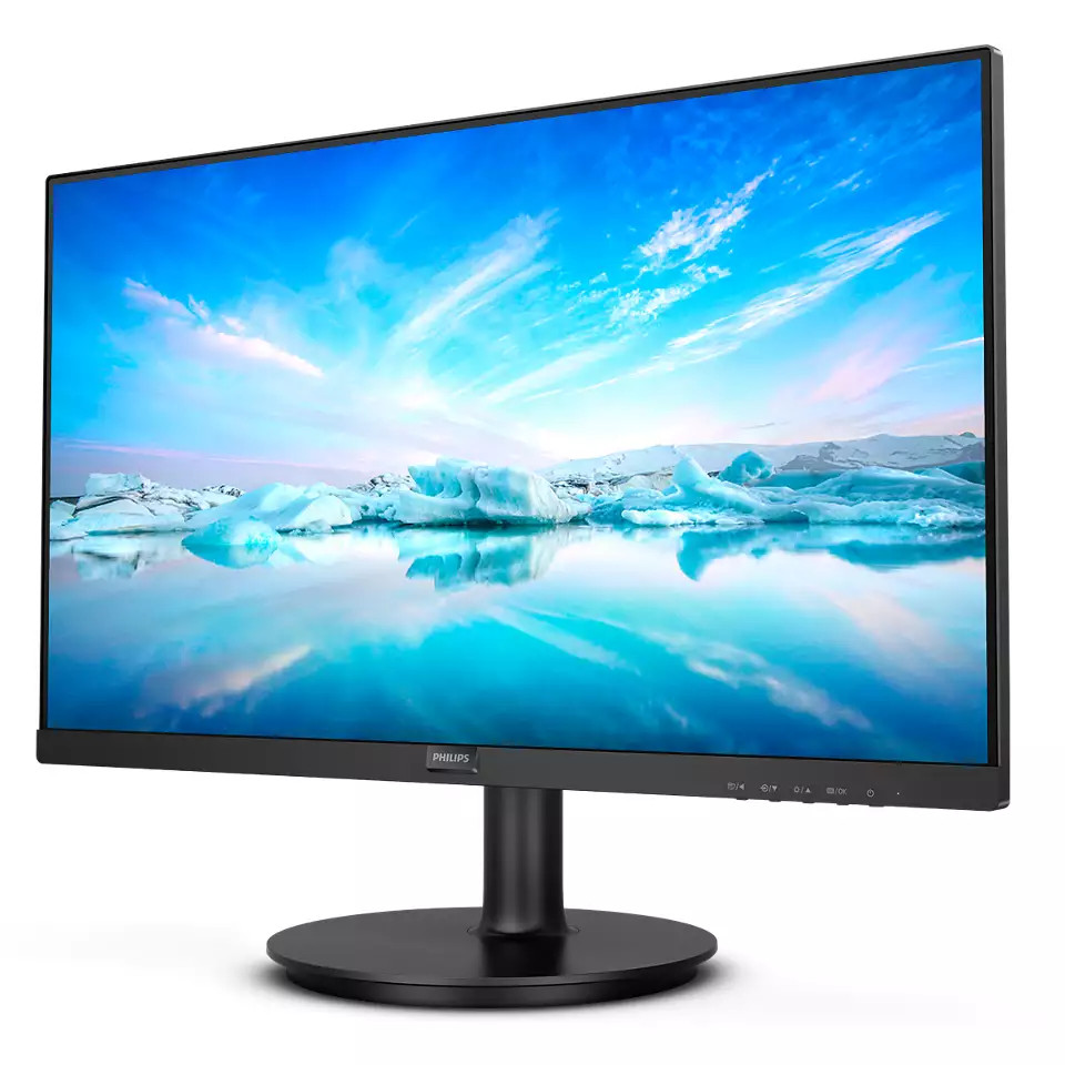 Монитор Philips 23.8" 241V8LA/00, VA, 16:9, 1920x1080, 4ms, D-Sub, HDMI