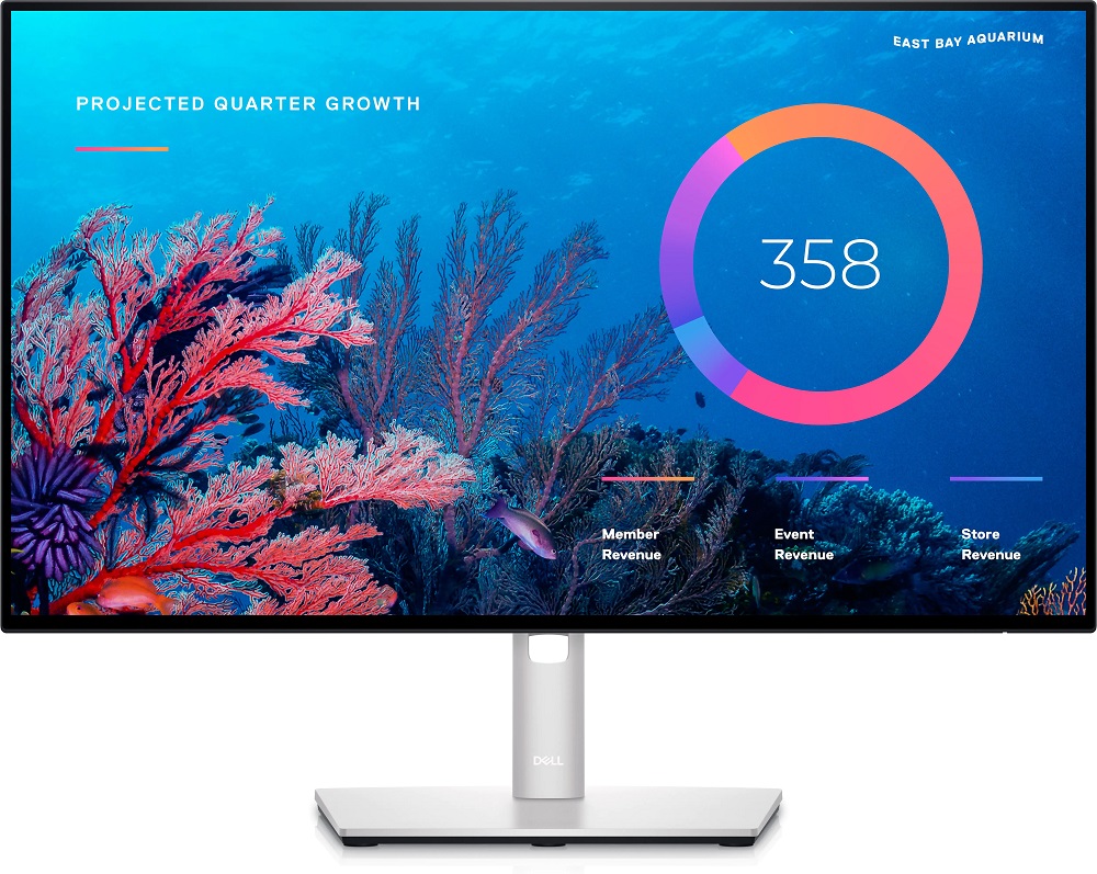 Монитор DELL 23.8" UltraSharp U2422HE, IPS FHD 1920x1080, 60Hz, 8ms, sRGB 100%, USB-C Hub