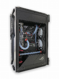Геймърски компютър ASUS ROG MAMBA Custom Water Build (AMD Ryzen 7 5800X, 32GB, RTX 3080 10GB, 500GB SSD, 850W)