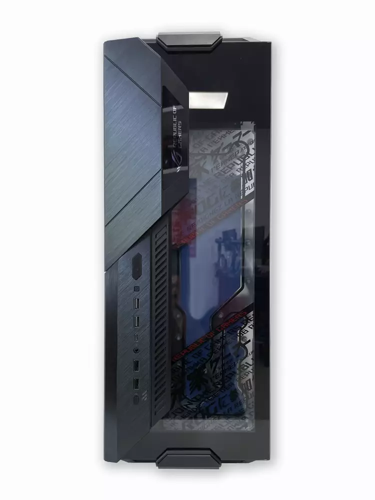 Геймърски компютър ASUS ROG MAMBA Custom Water Build (AMD Ryzen 7 5800X, 32GB, RTX 3080 10GB, 500GB SSD, 850W)