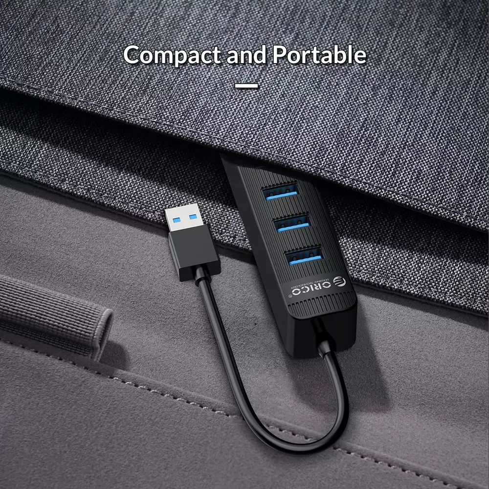 Orico хъб USB3.0 HUB 3 port + Card Reader - TWU3-3AST