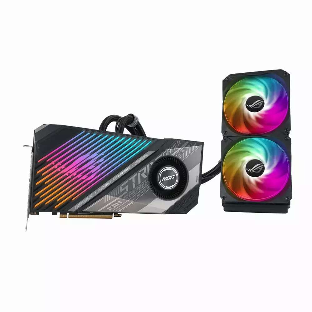 Видео карта ASUS ROG Strix LC Radeon RX 6900 XT TOP 16GB Liquid-Cooled