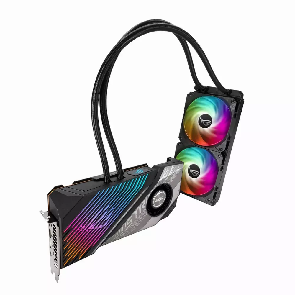 Видео карта ASUS ROG Strix LC Radeon RX 6900 XT TOP 16GB Liquid-Cooled