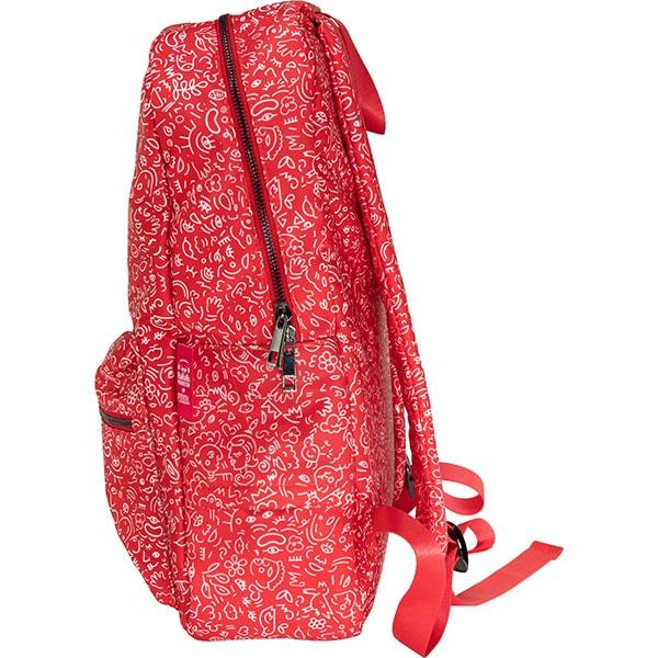 Mochila para portátil HAMA HaHaHa Feel, hasta 40 cm, 15.6", Rojo