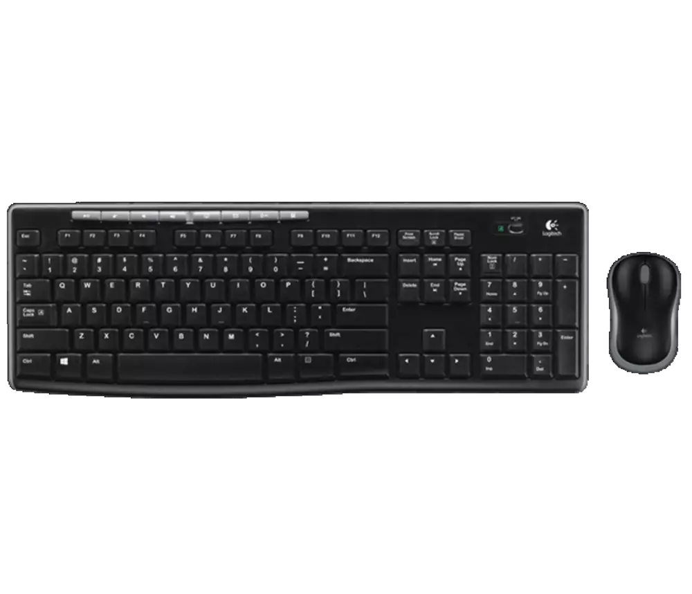 Комплект клавиатура с мишка LOGITECH MK270 Black - 920-004508