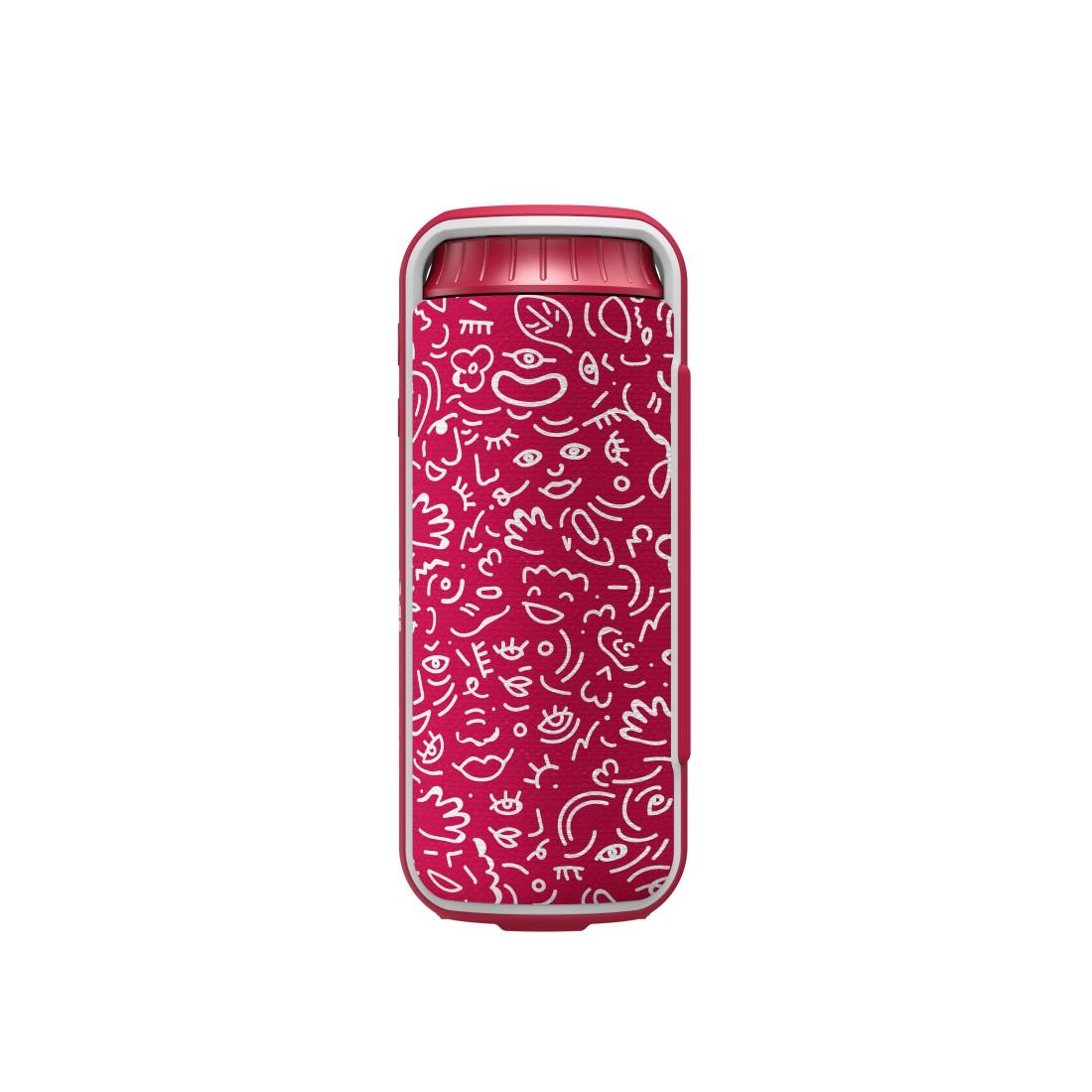 Bluetooth φορητό ηχείο HAMA ηχείο Soundcup-L HaHaHa Feel, 24 W, Κόκκινο