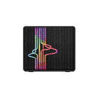 Блутут мобилна колонка HAMA колонка Pocket HaHaHa Vibe, 3 W, Черен