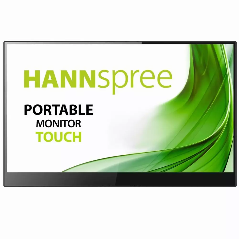 Тъч монитор HANNSPREE HT 161 CGB, TFT, 15.6 inch, Wide, Full HD, USB-C, HDMI, 10 Point Touch, Сребрист