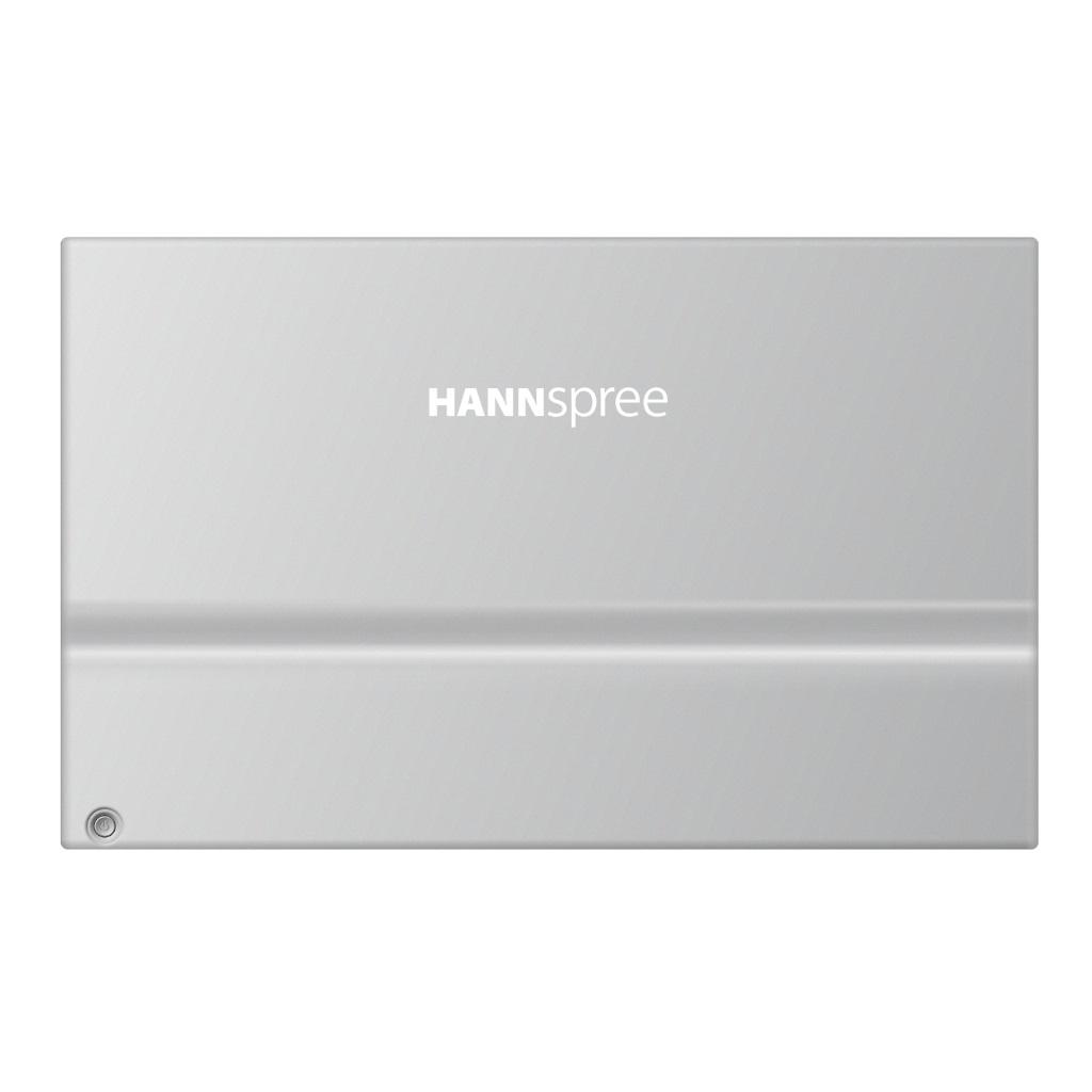 Тъч монитор HANNSPREE HT 161 CGB, TFT, 15.6 inch, Wide, Full HD, USB-C, HDMI, 10 Point Touch, Сребрист