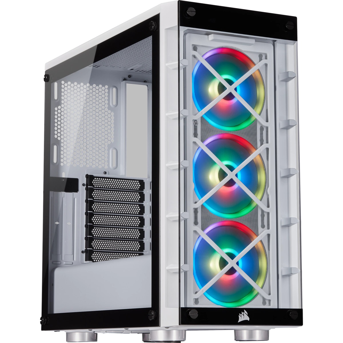 Кутия Corsair iCUE 465X RGB White