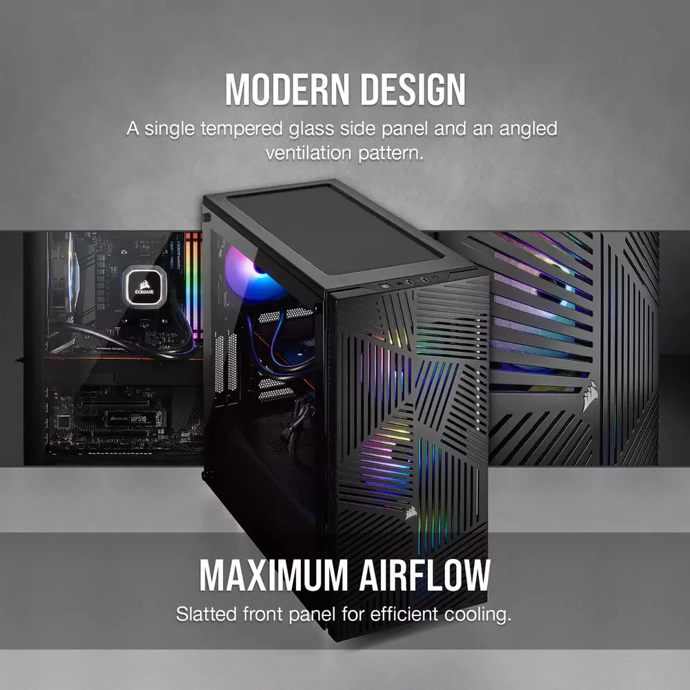 Кутия Corsair 275R Airflow Tempered Glass