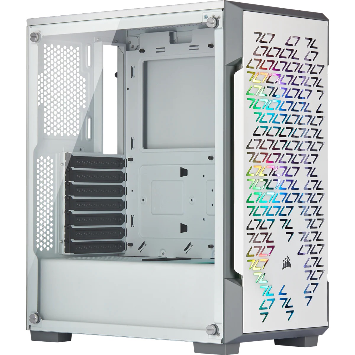 Кутия Corsair iCUE 220T RGB Airflow Tempered Glass